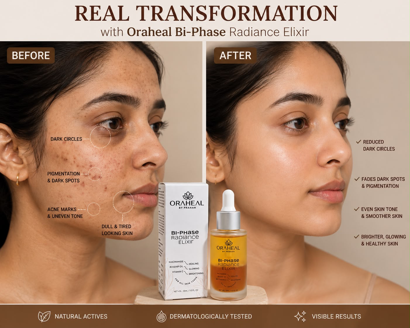Oraheal Bi-phase radiance elixir