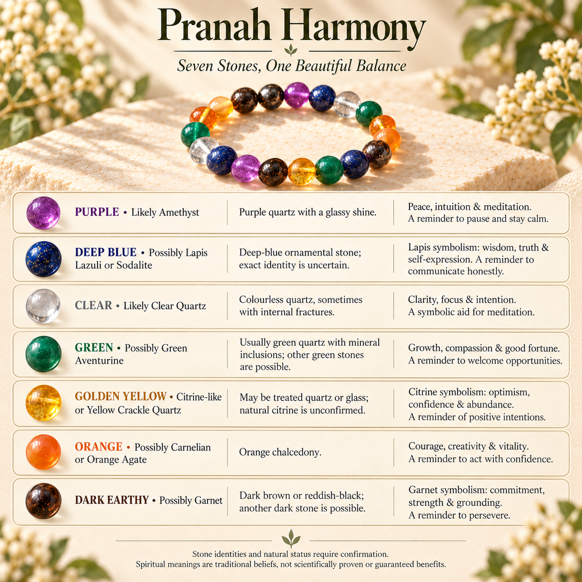 Pranah Harmony (Seven Stones, One Beautiful Balance)